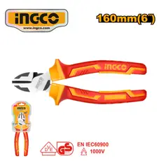 INGCO TOOLS - HIHLDCP28160 ALICATE AISLADO 6plg CORTE DIAGONAL