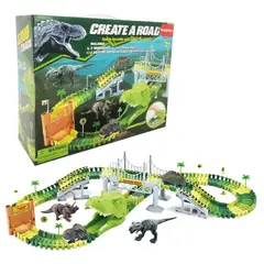 GENERICO - Juguete Pista de Carreras Dinosaurio