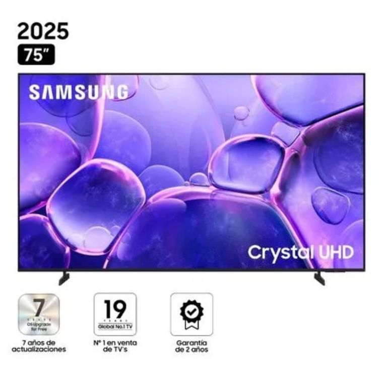 Televisor 75" UN75U8000FGXPE CRYSTAL UHD UHD 4K Smart TV
