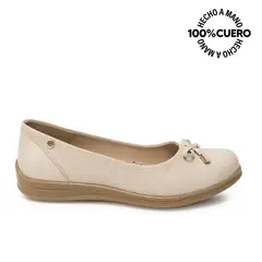 VIALE - Zapato Slip On Casual WIL-2626 Vainilla Cuero