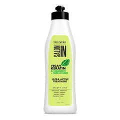 Salon In - Tratamiento Protector De Calor Vegan Keratin Ultra Active Keratin Treatment 500ml