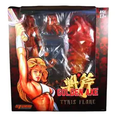 FULL FIGURE - Tyris Flare & Blue Dragon Golden Axe Storm Collectibles