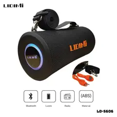 LIDIMI - PARLANTE BLUETOOTH 300W + MICROFONO NEGRO - LD-S846