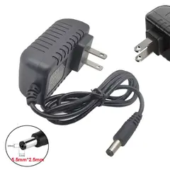 GENERICO - Adaptador de corriente 9V2A fuente alimentación punta 5.5 x 2.5mm aros luz led