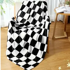 GENERICO - Manta Ajedrez 160x130 Decoraline Home