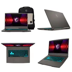 MSI - Notebook Thin 15 B13VE, 15.6" FHD IPS Core i7-13620H hasta 4.9GHz, 16GB DDR4-3200 MHz