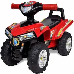 IDEAL - Cuatrimoto Correpasillo infantil con sonidos y luces -Rojo