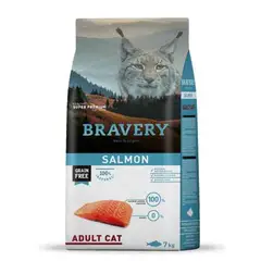 BRAVERY - Gato esterilizado salmón 7 kg
