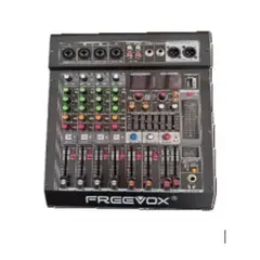 FREEVOX - MEZCLADORA DE SONIDO 4 CANALES
