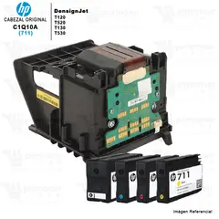HP - Cabezal 711 C1Q10A Para Plotter T120 T520