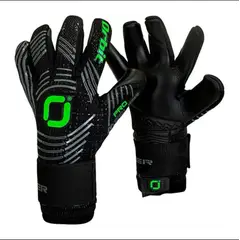 ORBIT - GUANTES DE ARQUERO CON VARILLAS PRO MESLIER VERDE TALLA 8