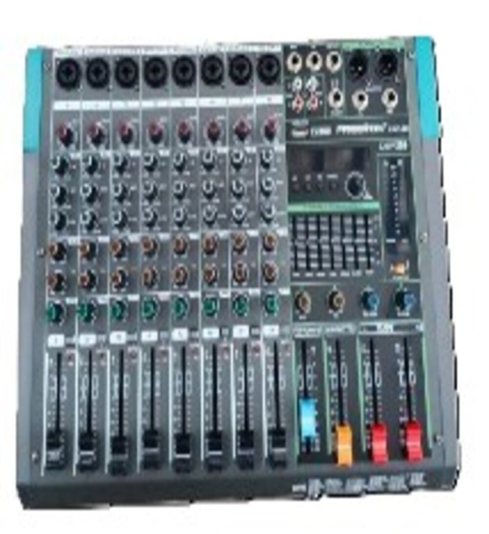 CONSOLA AMPLIFICADA DE 8 CANALLES 450W X 2