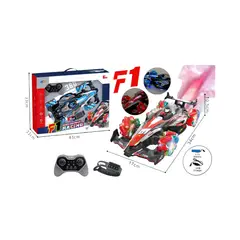 GENERICO - Auto F1 RC con Luces y Efectos Especiales