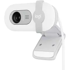 LOGITECH - Cámara Web BRIO 100 FHD 1080P – Blanco