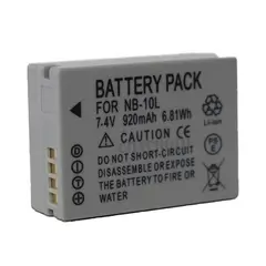 GENERICO - Batería Para Canon Nb 10L Para Sx40 Sx50 Sx60 G15 G16