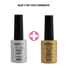 GENERICO - PACK BASE COAT Y TOP COAT CHERIMOYA 8ML