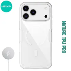 NILLKIN - Case Nature TPU Pro - iPhone 17 Pro Max (MagSafe) - Clear
