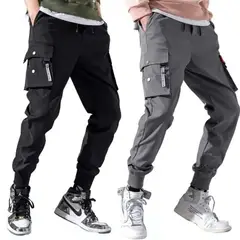 42AROZINA - Jogger Cargo Multibolsillos Pantalones Casuales Para Hombre