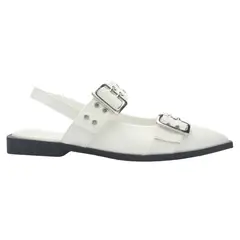 CHALADA - Ballerina Mujer  Blanco Casual Slik-21