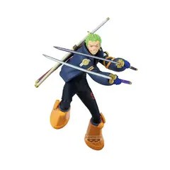 BANPRESTO - Figura Zoro Futurista Double Sword Battle Record Collection One Piece