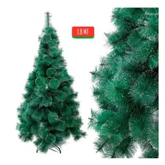 SKYBLOO - Arbol Nevado Verde 180 cm para una Decoracion de Navidad Moderna y Elegante Y+Ligas Regalo
