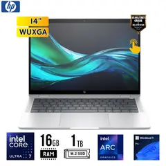 HP - LAPTOP Elite x360 1040 G11, 14" WUXGA Core Ultra 7-155H 16GB LPDDR5x-7467 1TB SSD W11 PRO