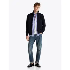 TOMMY HILFIGER - CASACA ESSENTIAL TERRY ZT STAND COLLA