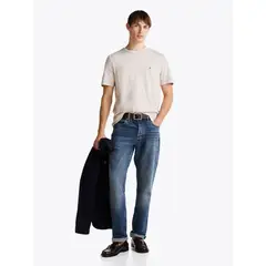 TOMMY HILFIGER - CAMISETA WCC COTTON LINEN TEE TH