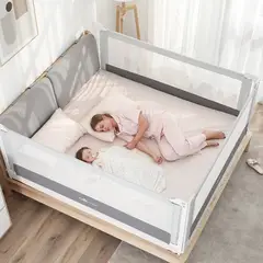 Babykiss - PACK DE 3 BARANDAS DE SEGURIDAD PARA CAMA KING