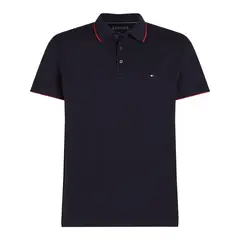 TOMMY HILFIGER - POLO ELEVATED TIPPING REG POLO TH