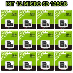 KINGSTON - KIT 12 MICRO SD 128GB 150MB/S CLASE 10 UHS-1 CANVAS SELEC PLUS