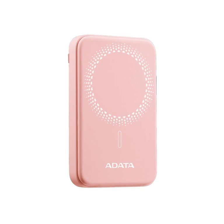Batería externa portátil PR050 5000 mAh magnética rosa