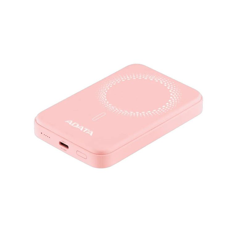 Batería externa portátil PR050 5000 mAh magnética rosa
