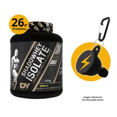 DORIAN YATES - PROTEÍNA SHADOWHEY ISOLATE 2 KG VAINILLA + PORTASUPLEMENTOS - PROTEÍNA ISOLATADA