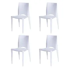 GENERICO - Pack Silla de Comedor Marsella Blanco