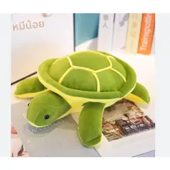 GENERICO - PELUCHE ALMOHADA TORTUGA VERDE