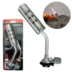 FIX - Mini Soplete Portátil para Cocina Camping ferreteria adaptable con Gas Butano