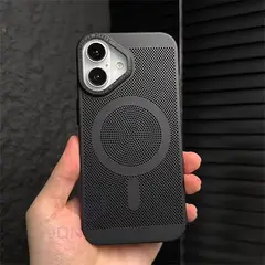 OEM - Case protector magsafe con disipación de calor - IPHONE 16