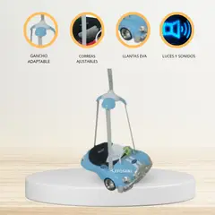 BABY KITS - Saltarín carrito «JOY NEST» Light blue