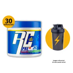 RONNIE COLEMAN - PPRE XS 30 SERVICIOS CHERRYLIMEADE + SHAKER - PRE ENTRENO