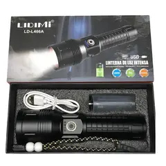LIDIMI - Linterna Táctica Profesional 2000 Metros Potente