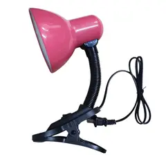 GENERICO - Lámpara de escritorio con sujetador a presion - ROSADO