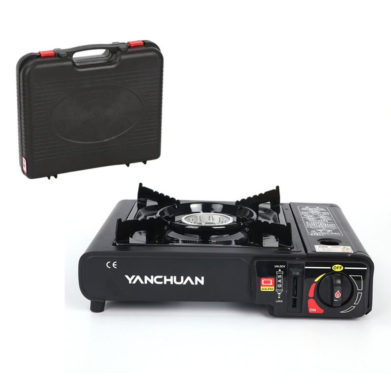 Estufa Portátil Con Maleta Ideal Para Viajes Y Camping