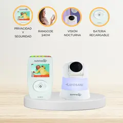 SUMMER INFANT - Monitor para Bebé «SURE SIGTH 20»