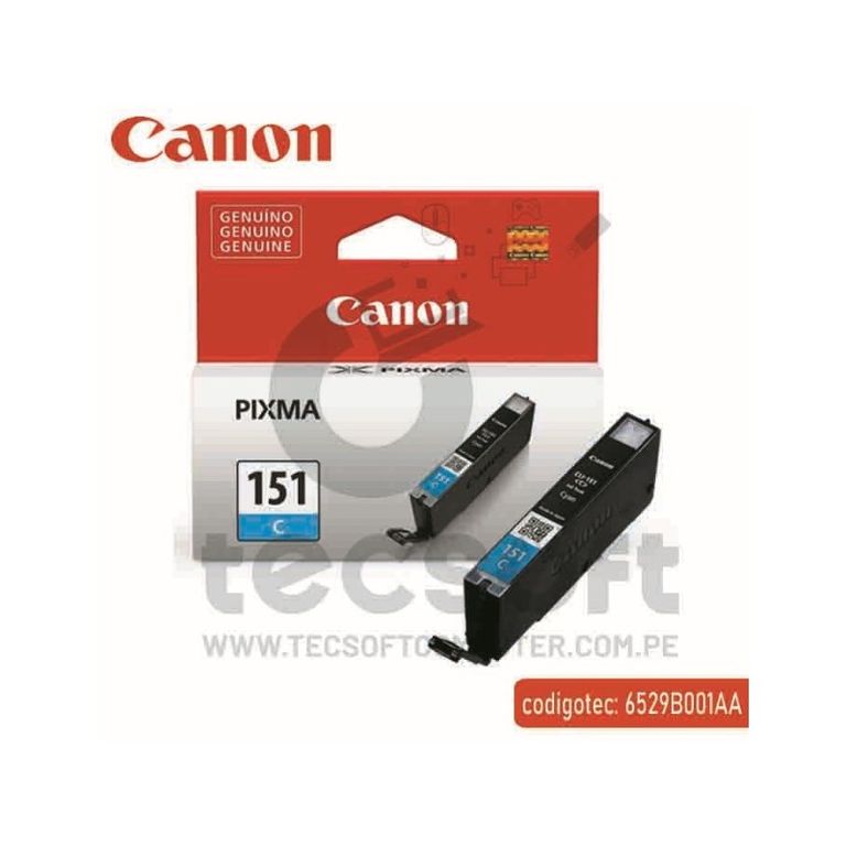 TINTA CANON CLI-151 CYAN