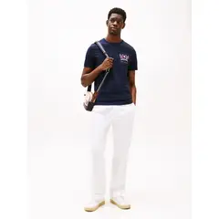 TOMMY HILFIGER - CAMISETA HILFIGER COLOUR CREST TEE TH