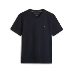 TOMMY HILFIGER - CAMISETA ESSENTIAL V-NECK TEE TH