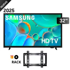 SAMSUNG - Televisor 32 FHD Smart TV H5000F 2025 + Rack