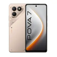 TECNO MOBILE - TECNO POVA 7 4G - EDICION FREE FIRE 256GB 8+8RAM HYPER TITANIUM REGISTRADO