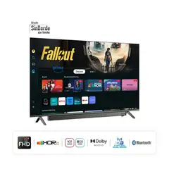 HYUNDAI - Televisor 43 HYLED4329T LED Tizen OS Gris + Soundbar